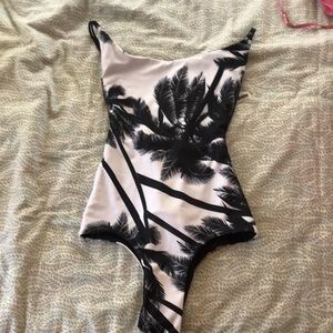 Reversible One Piece Bathing Suit